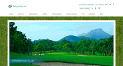 Desktop Screenshot of pattayagolf.net
